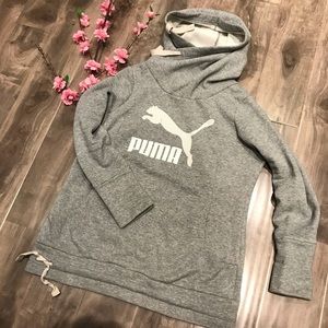 PUMA long grey hoodie